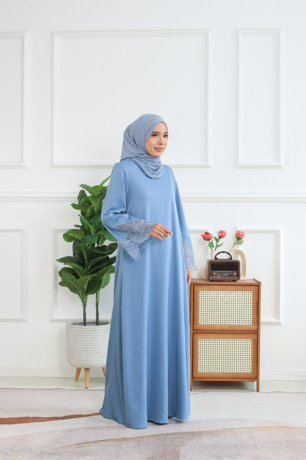 ABAYA IRIS - Ash Blue