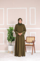 ABAYA IRIS - Dark Olive