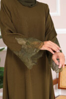 ABAYA IRIS - Dark Olive