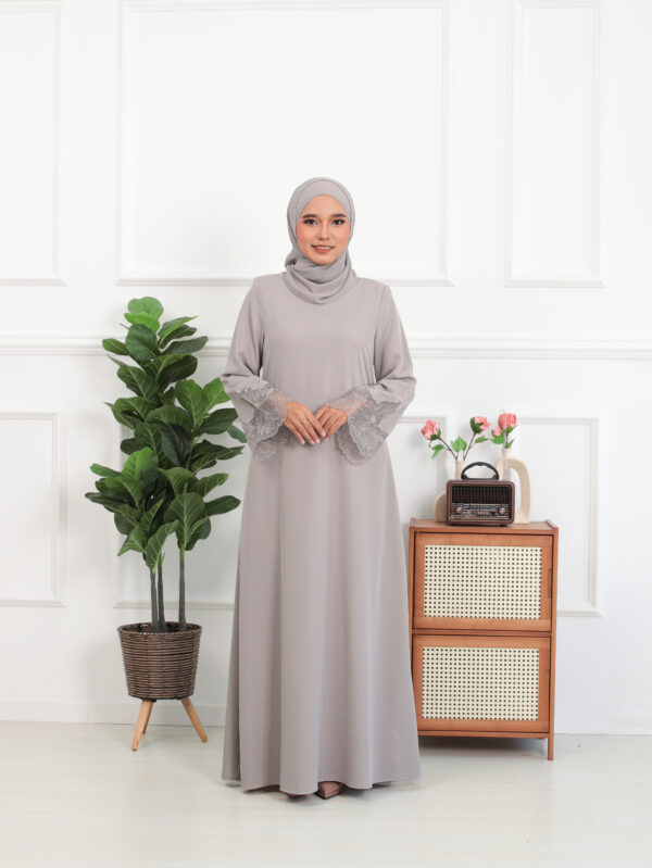 ABAYA IRIS - Grey