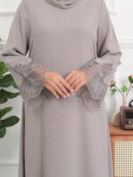 ABAYA IRIS - Grey