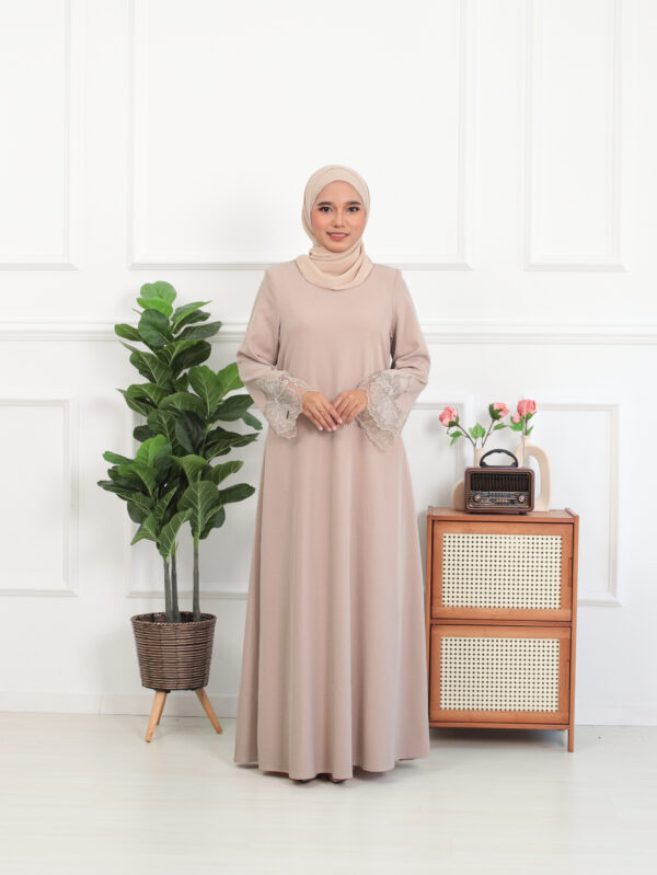 ABAYA IRIS - Nude Beige