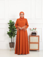 ABAYA IRIS - Burnt Orange