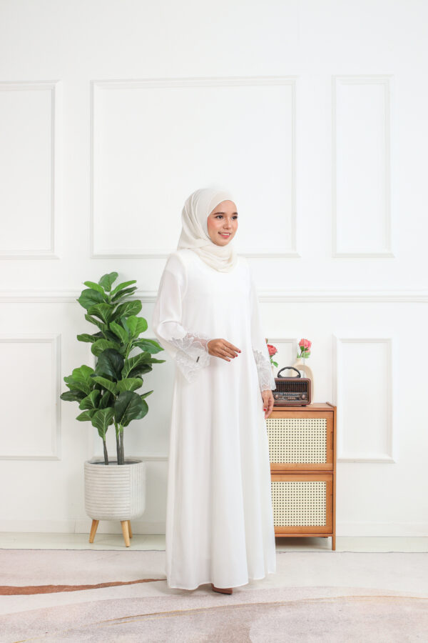 ABAYA IRIS - Offwhite