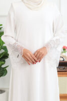 ABAYA IRIS - Offwhite