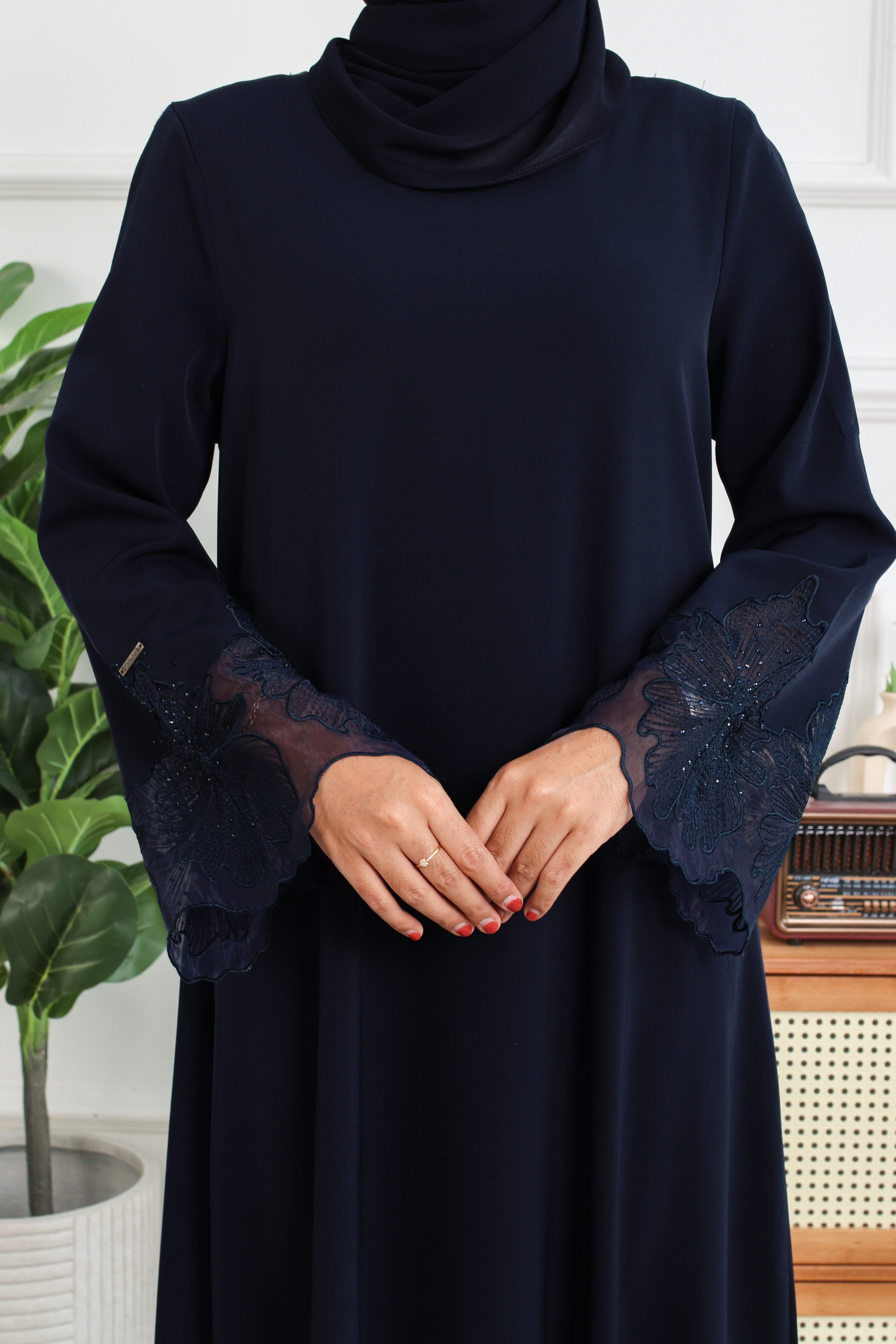 ABAYA IRIS - Navy