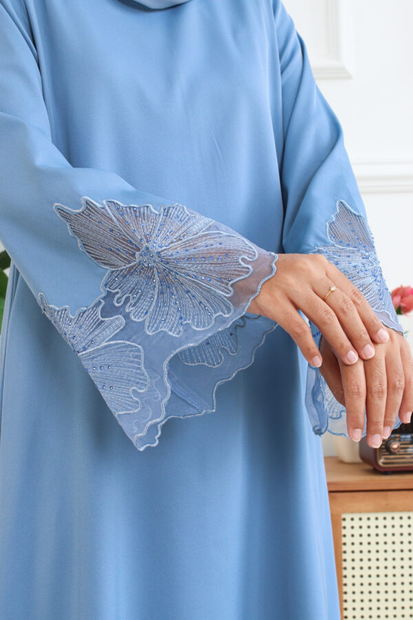 ABAYA IRIS - Ash Blue
