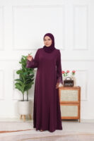 ABAYA IRIS - Plum