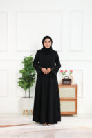 ABAYA IRIS - Black