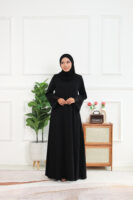 ABAYA IRIS - Black