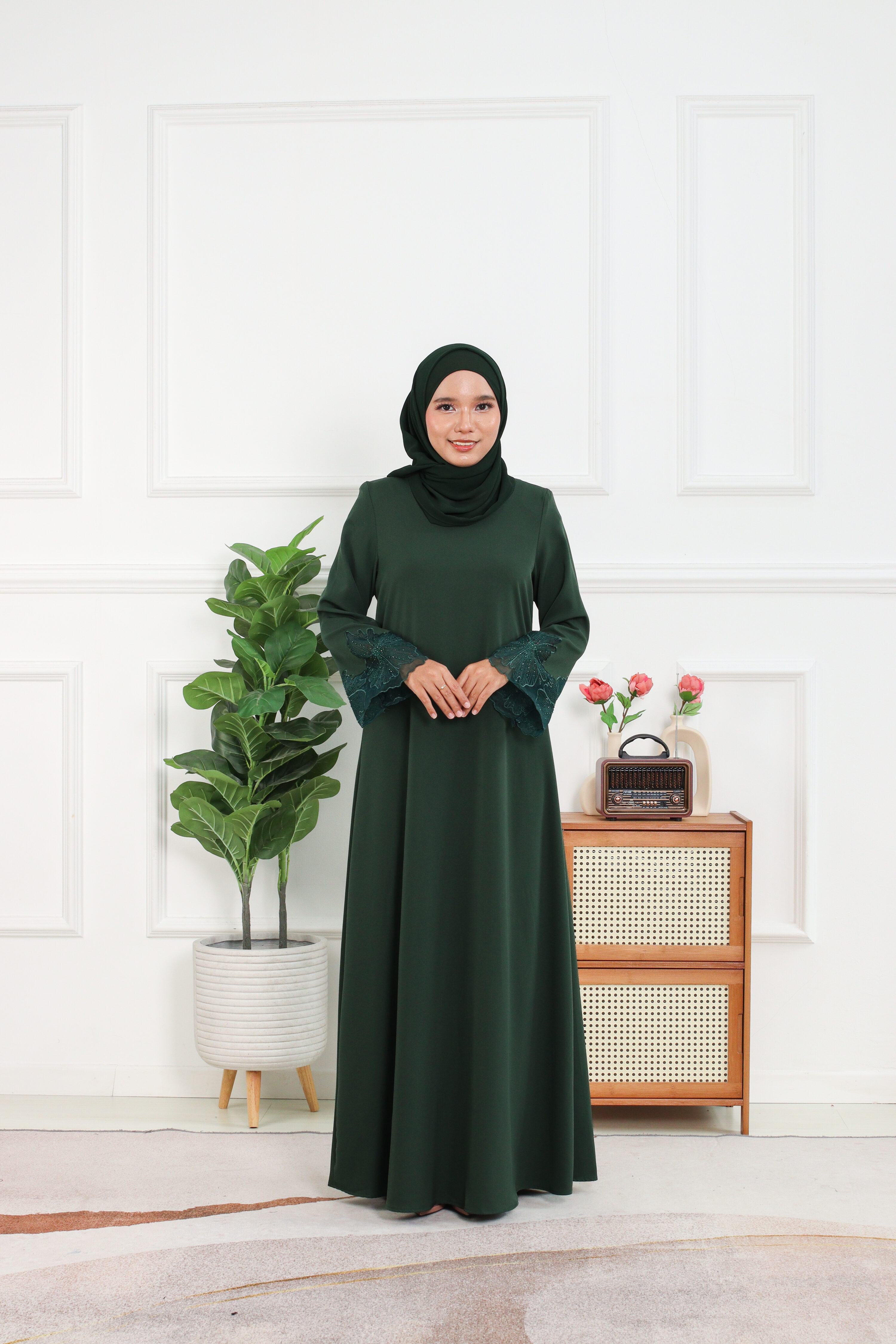 ABAYA IRIS - Emerald