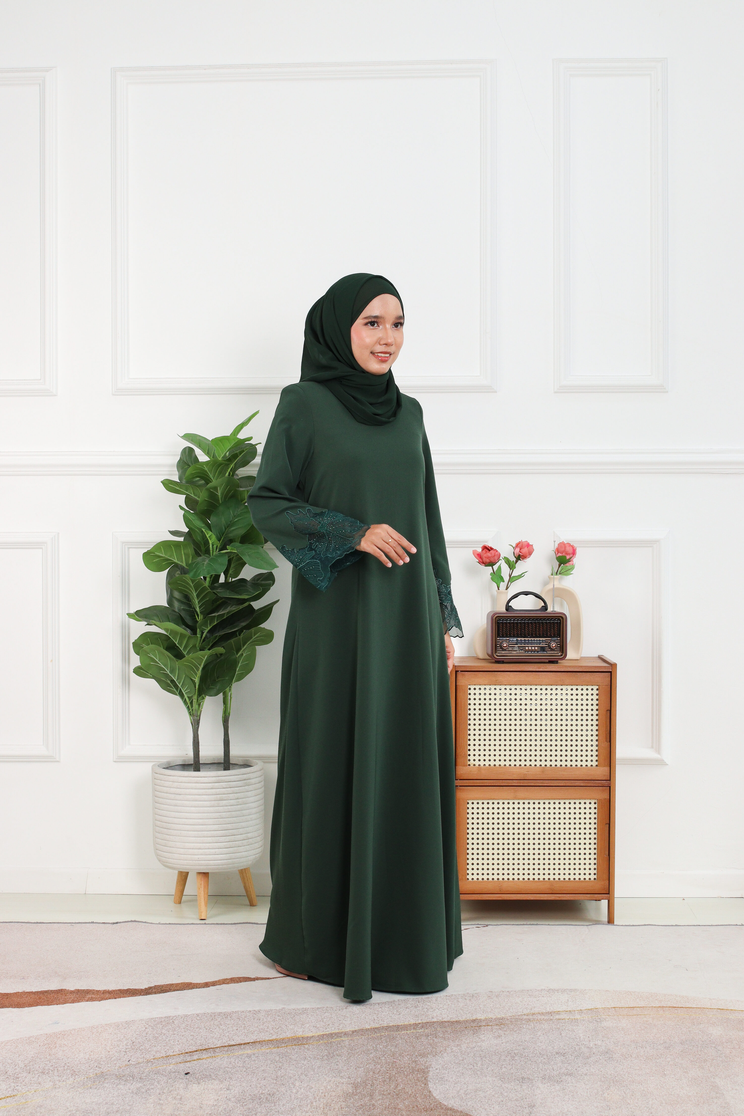 ABAYA IRIS - Emerald