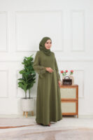 ABAYA IRIS - Olive