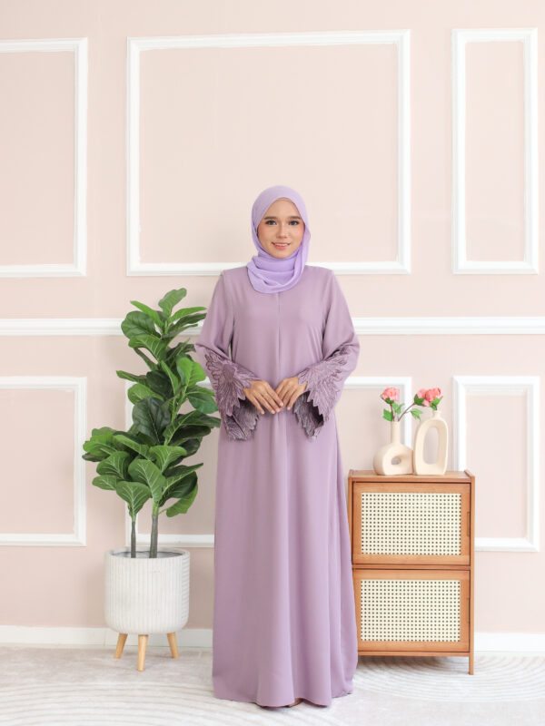ABAYA DHIA- Lavender