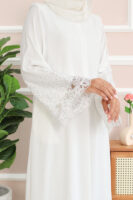 ABAYA LOFA - Off White