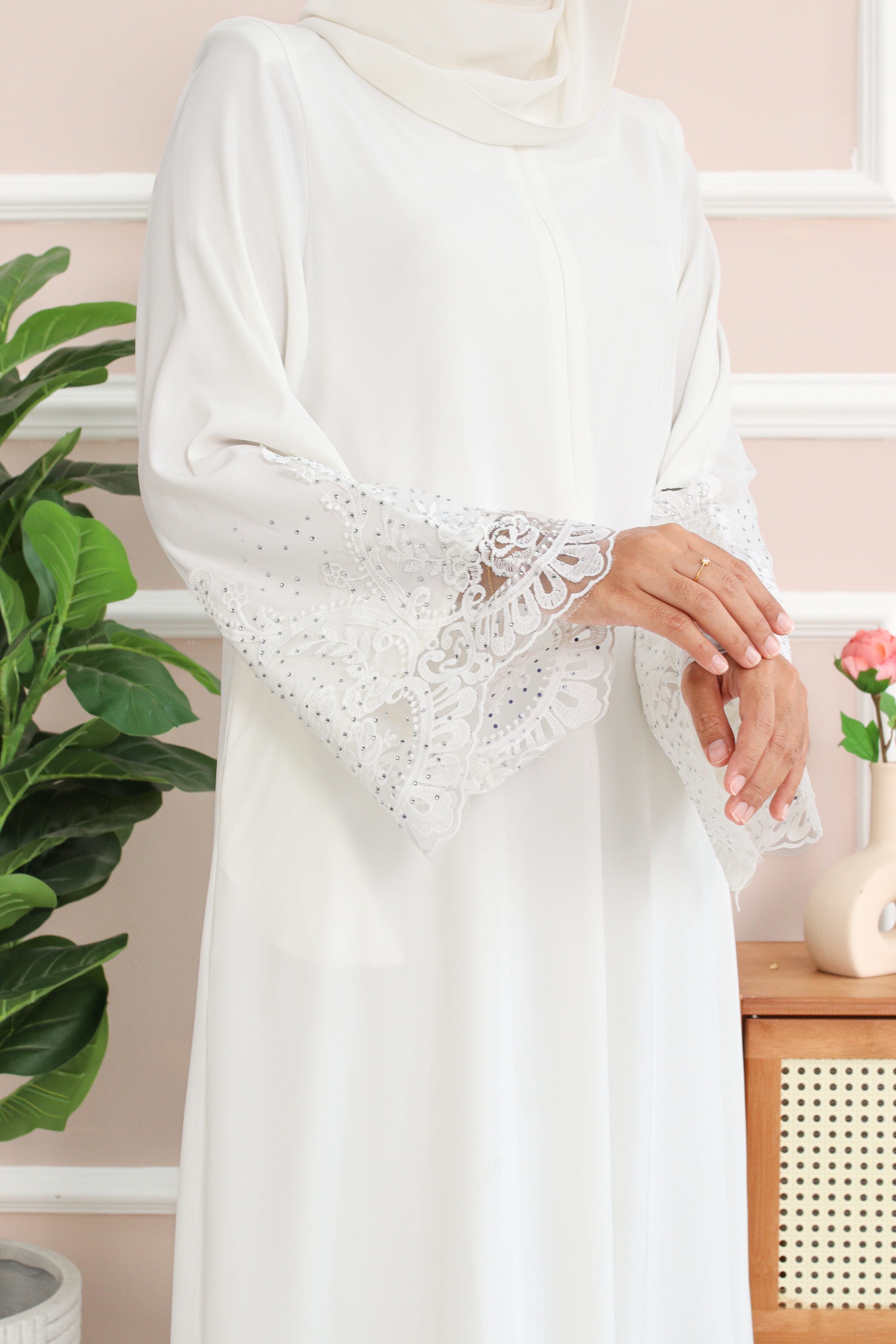ABAYA LOFA - Off White