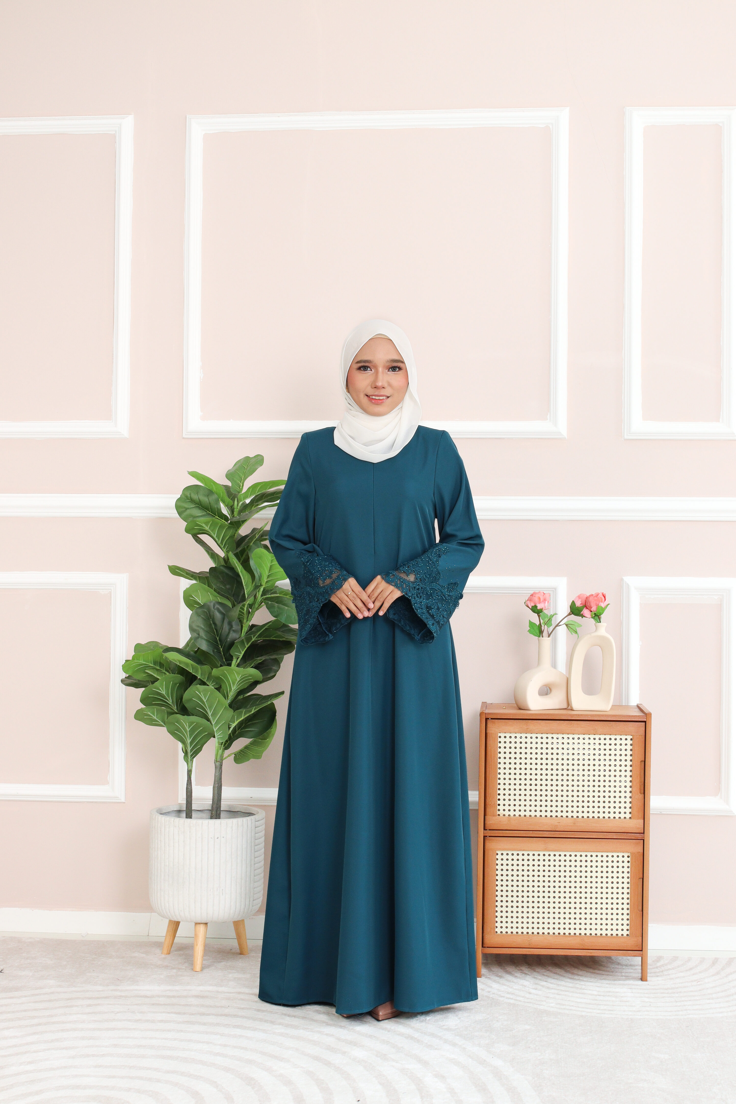 ABAYA LOFA - Teal