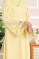 ABAYA LOFA - Yellow