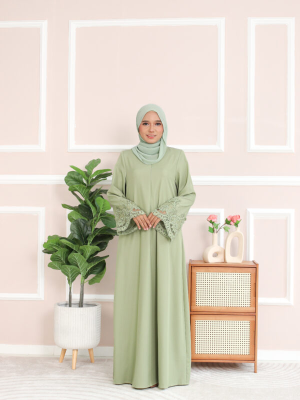 ABAYA LOFA - Sage Green