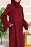 ABAYA LOFA - Maroon