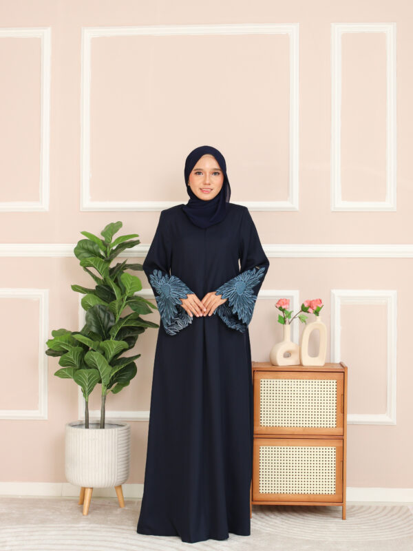ABAYA DHIA- Navy Blue