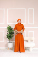 ABAYA DHIA- Burnt Orange