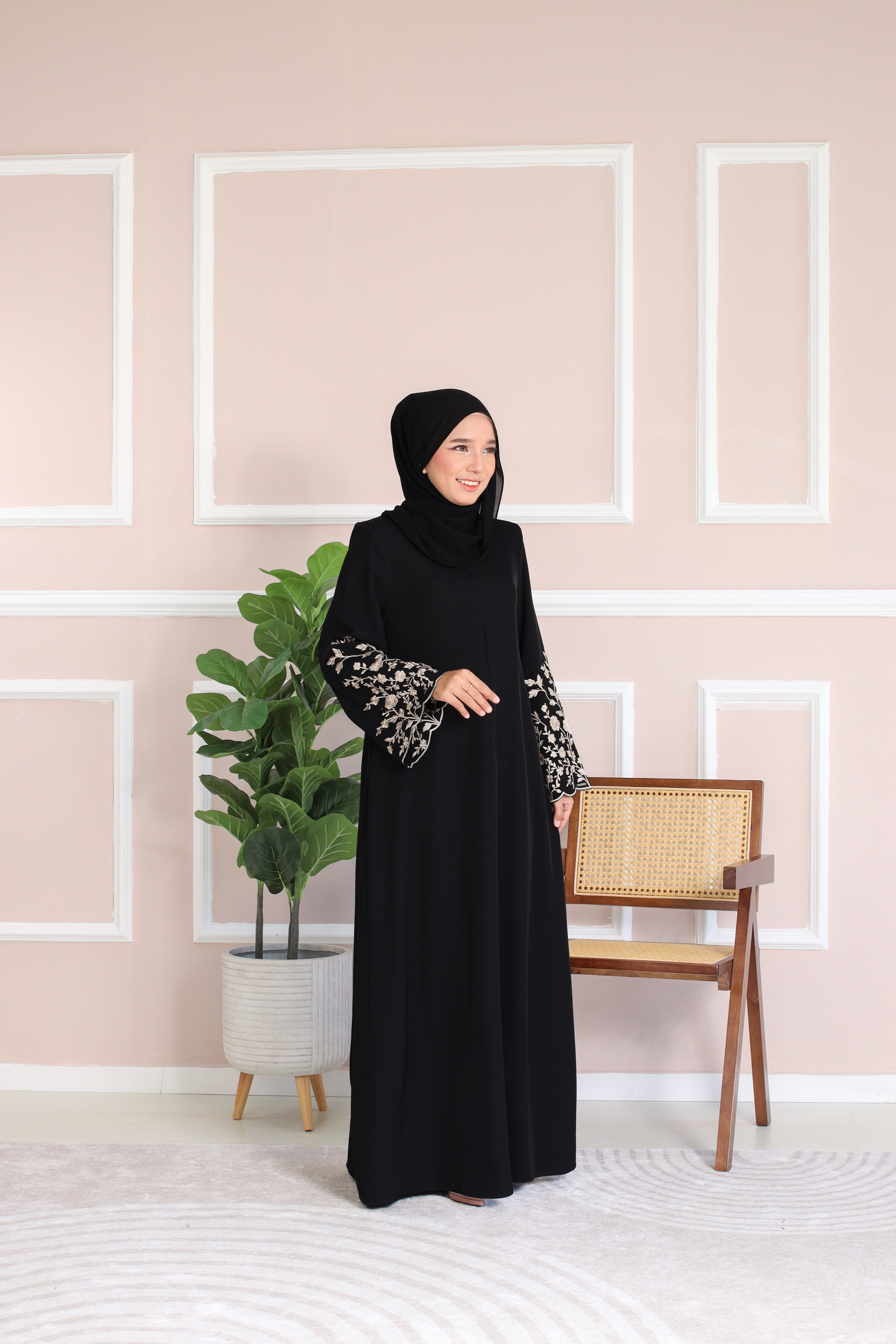 HUDA JUBAH - Black