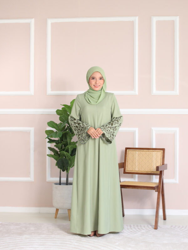 HUDA JUBAH - Sage Green
