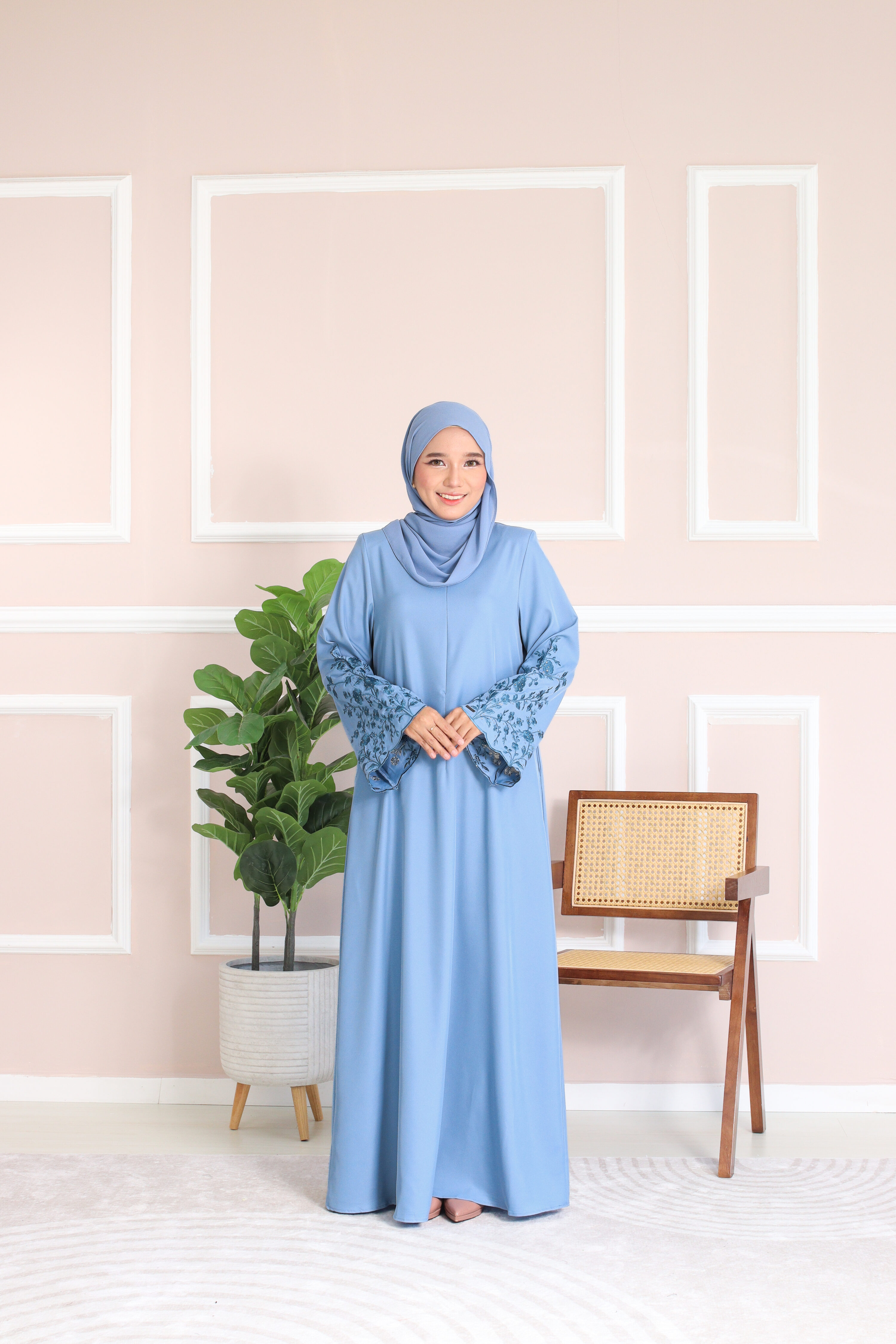 HUDA JUBAH - Ash Blue