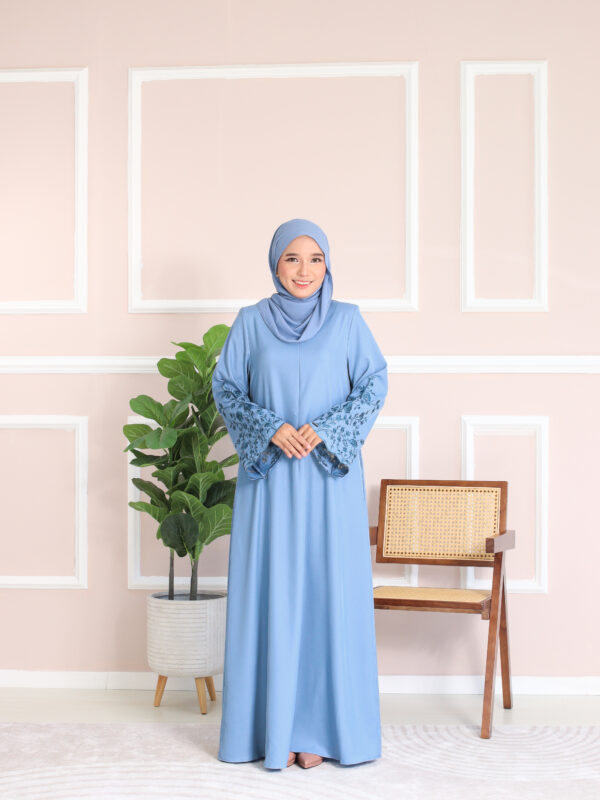HUDA JUBAH - Ash Blue