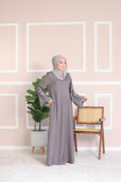 HUDA JUBAH - Dark Grey