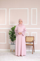 HUDA JUBAH - Soft Pink