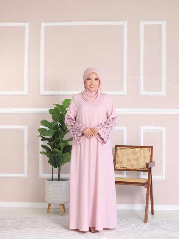 HUDA JUBAH - Soft Pink (TESTING)