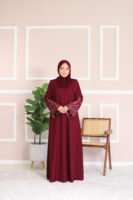 HUDA JUBAH - Maroon