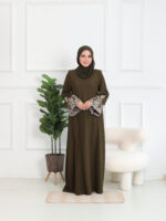 ABAYA THEA - Dark Olive