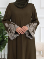 ABAYA THEA - Dark Olive