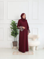 ABAYA THEA - Maroon