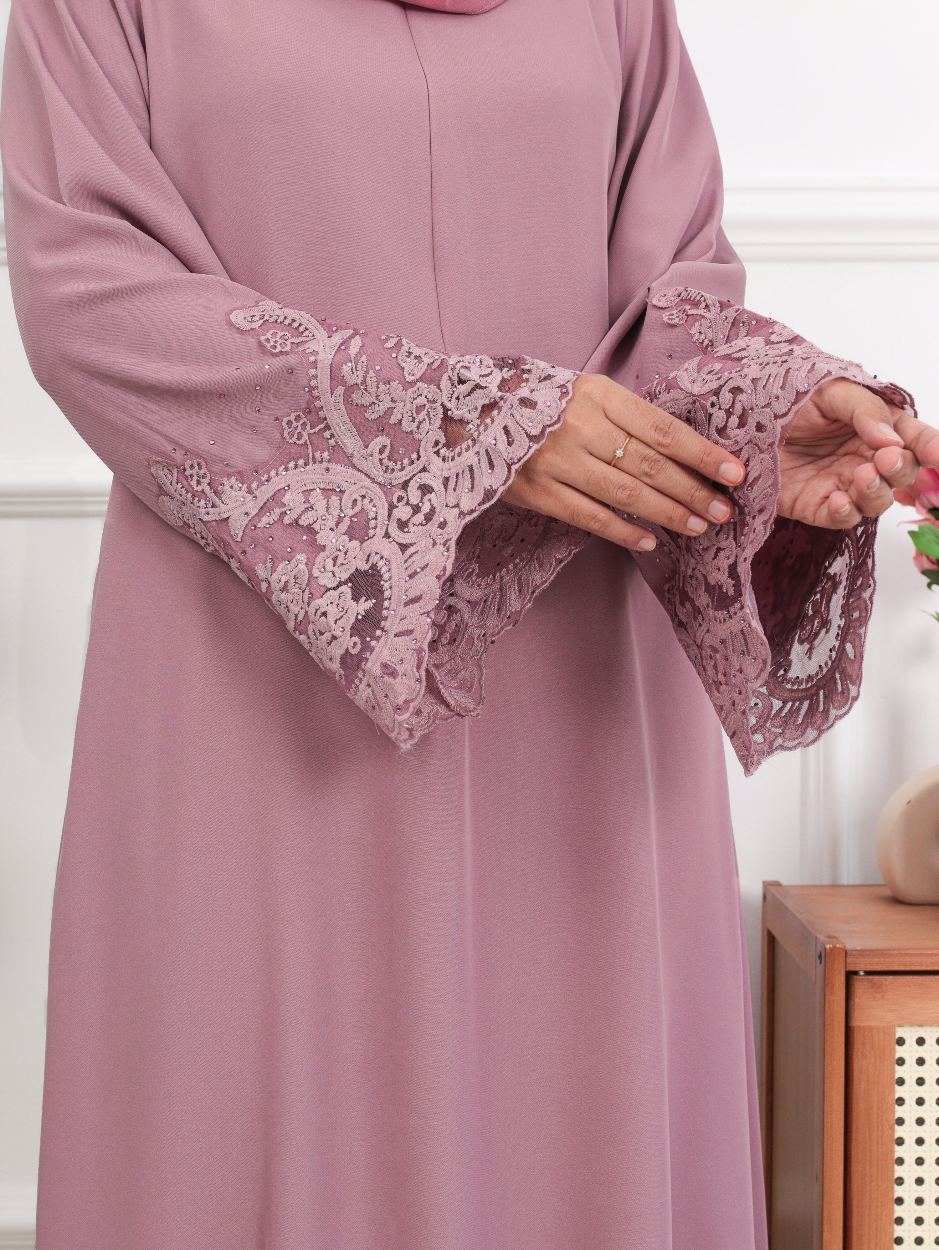 ABAYA LOFA - Dusty Purple